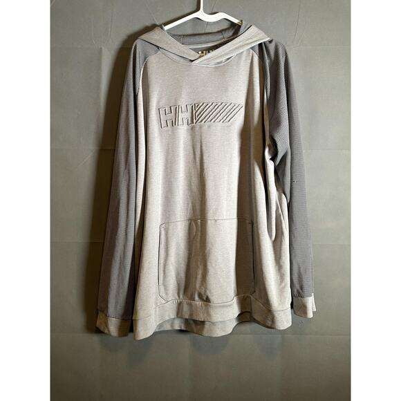 Helly Hansen Hoodie Mens 2XL Pullover Raglan Long Sleeve Kangaroo Pocket - Picture 1 of 5